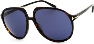Tom Ford FT1079 52V Dark Havana/Blue