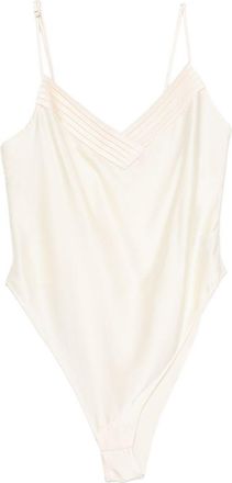 Forte_Forte Forte Body de sat&eacute;n de seda Forte