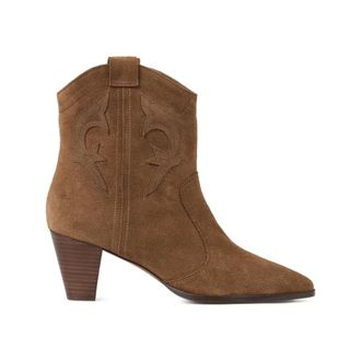 BA&SH New Casey Laarzen - Dames - Schoenen - Bruin - Maat: 39 EU Leer