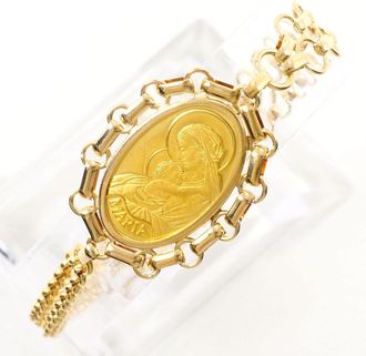 C&A Unbranded (18K) (24K) Charm Bracelet (Pre-Owned)