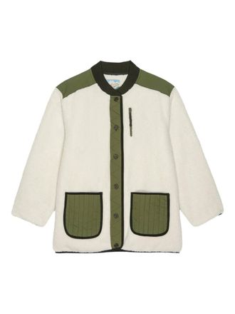 The Great. quilted-detail jacket - Beige