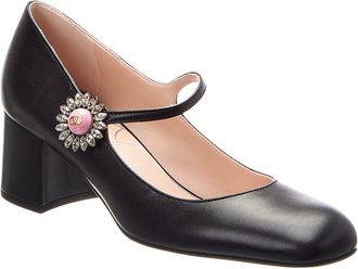 Valentino Vlogo 55 Leather Pump