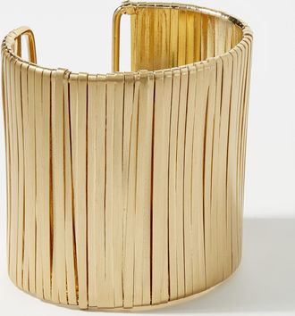 Simons Womens Metallic cuff bracelet