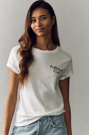 Unfortunate Portrait Pickleball Club Cotton Graphic Tee
