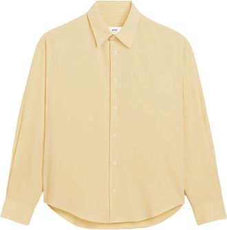 Ami Ami de Coeur shirt - unisex - Cotton - M - Yellow