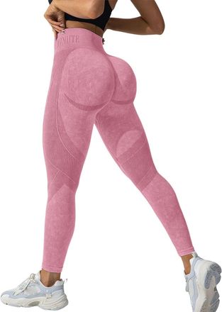 Generic Compression 3D Leggings Anti Cellulite High Waisted Women Workout Gym Tummy Control Butt Lift Leggings Petite Yoga Buttery Soft Black Pants Seamless S