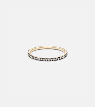 Stone and Strand Come Closer 14kt gold ring with diamonds