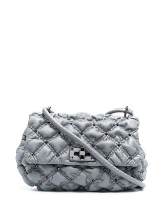 Valentino Garavani medium SpikeMe crossbody bag - Grey