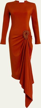 Silvia Tcherassi Ananya Jersey Midi Dress