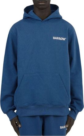 Barrow Hoodies - Heren - Hoodies - Blauw - L - Hoodies & sweatvesten