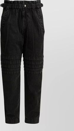 Isabel Marant mellya trousers pleats belt loops pockets