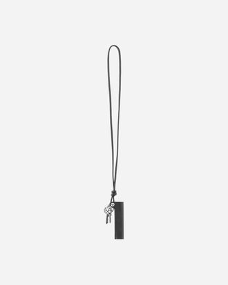 Alyx Leather Keychain Black