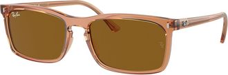 Ray-Ban RB4435 676433 Mens Sunglasses Brown Size 59