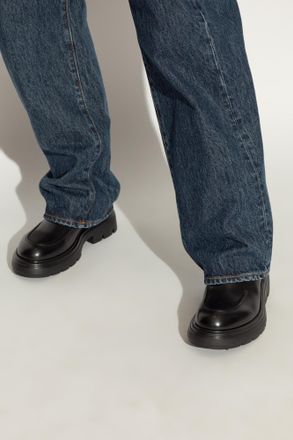 Ferragamo Ankle Boots Tirba Fur, Womens, Black