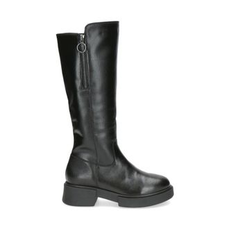 Caprice High Boots, female, Black, 4 UK, Black Casual Ankle Boots for Women