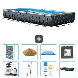 Intex Piscina Ultra Xtr Rectangular - 975x488x132 Cm - 9-piezas S528
