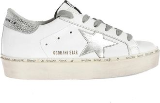Golden Goose Hi Star Sneakers - Dames - Sneakers - Wit - 38 EU - Leer - Schoenen