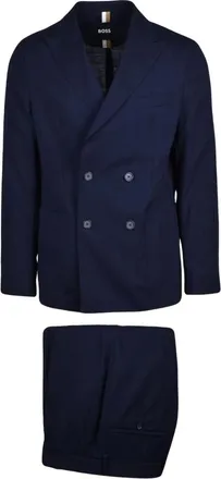 HUGO BOSS Uomo, Abiti Uomo, Blu, L, new