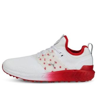 Puma Ignite Articulate Maple Golf Shoes White Red 377216-01