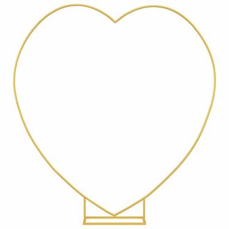 vidaXL Arco De Boda Dorado 195 X 35 X 211 Cm Acero Vidaxl