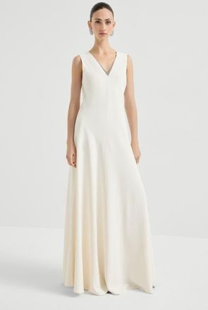 Brunello Cucinelli Fluid dress in Chalk at Nordstrom, Size Xx-Small Eu