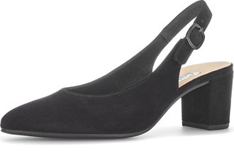 Gabor Helmsdale Womens Court Shoes 5.5 UK Black Suede