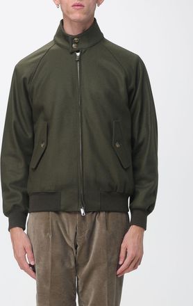 Baracuta Bomber G9 Melton in misto lana e cashmere con fodera check