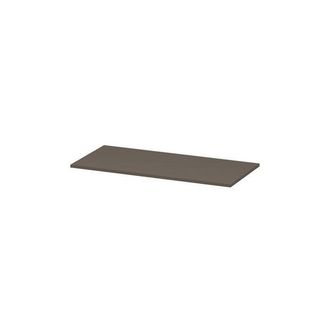 Bernacchini Topdeck Wastafelblad - 100x45x2cm - tbv onderkast - MDF lak - Mat Taupe