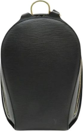 Louis Vuitton Pre-owned Mabillon Epi 2way rugzak - Heren - Vintage Rugzakken - Zwart - ONE Size - Leer - Vintage