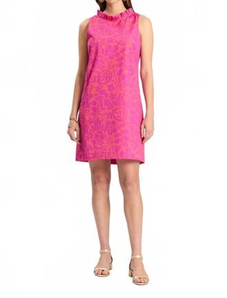 Tyler B&ouml;e Ella Back Button Dress In Dewberry Rose Violet