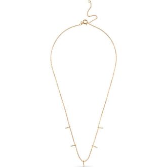 Enamel Copenhagen Lola Drop Necklace in Daisy at Nordstrom