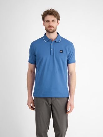 Lerros Poloshirt LERROS LERROS Poloshirt f&uuml;r Herren, sportiv und bequem, Herren, Gr. XXL, blau (cobalt blau), 97% Baumwolle, 3% Elasthan, ohne Ausschnitt, Sh