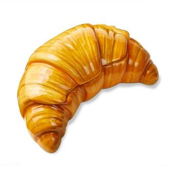 Tag Croissant Lidded Trinket Box Brown Earthenware Everyday at Nordstrom