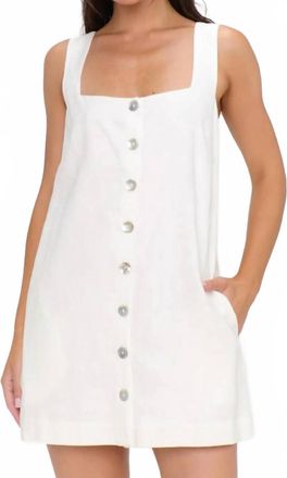 Show me your Mumu Everly Mini Dress In White