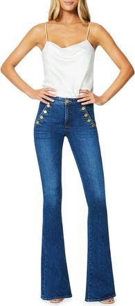 Ramy Brook Helena Mid-Rise Flare Jeans