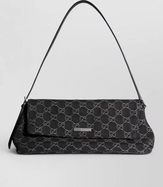 Gucci madison medium denim shoulder bag