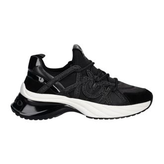 Pinko Ariel 01 Sneaker - female - PINKO - Sneakers - Black - 4 UK - Shoes