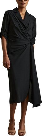 Reiss Whitney Woven Mix Dress