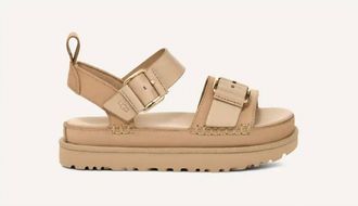UGG Womens Goldenstar Villa Sandal In Mustard Seed