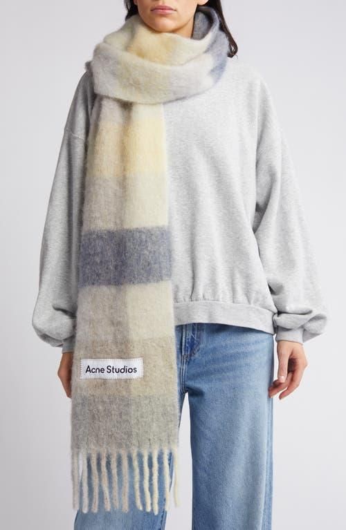 マフラー・ストール CAMILLA AND MARC Ivory Wool Blend Ash Scarf C & M Camilla and Marc Ivory Wool Blend Ash Scarf from