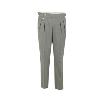Brunello Cucinelli Broeken, Heren, Grijs, L, Suit Broeken