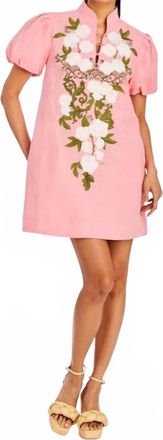 Mestiza New York Elliana Mini Dress In Watermelon Pink