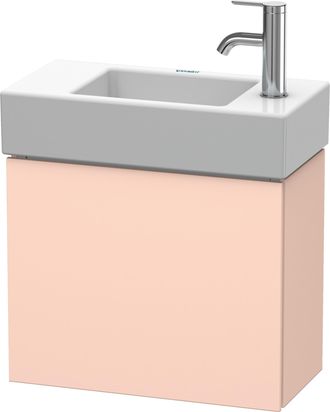 Duravit Duravit L-cube Mueble De Pared 48.0 X 24.0 Cm, 1 Puerta, Para Vero Air 072450, Color: Albaricoque Perla Seda Laca Mate - Lc6246r2020