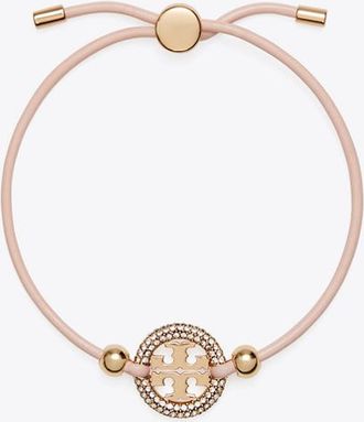 Tory Burch Womens Icon Slider Bracelet, One Size