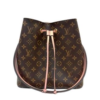 Louis Vuitton Pre-owned Bucket Bags, female, Brown, Size: ONE SIZE Pre-owned Vintage Monogram Shoulder Bag