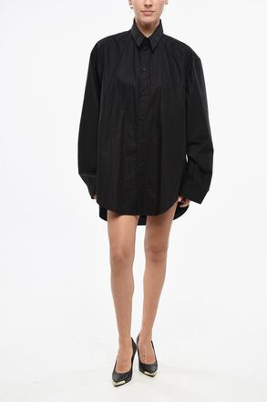 Balenciaga Poplin Chemisier SUSPENDED with Cut-outs Balenciaga