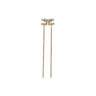 Elisabetta Franchi Bijoux - Dames - Oorbellen - Geel - ONE Size - Accessoires
