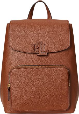 Ralph Lauren Medium Pebbled Leather Cameryn Backpack