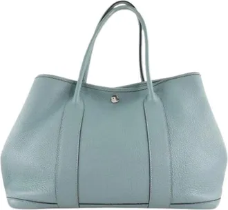 Herm&egrave;s Pre-owned Garden Party PM Negonda Tote Bag - - Pre-owned - Uomo - Blu - ONE SIZE