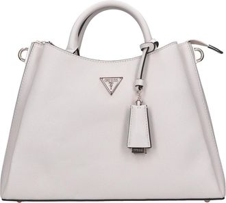 Guess Gloriana Eco Handtas - Dames - Handtassen - Beige - ONE Size - Leer - Tassen